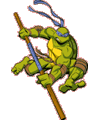 Las Tortugas Ninja Turtles para colorear